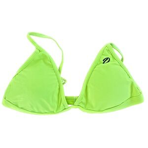 DIXXON Neon Lime Triangle Bikini Top